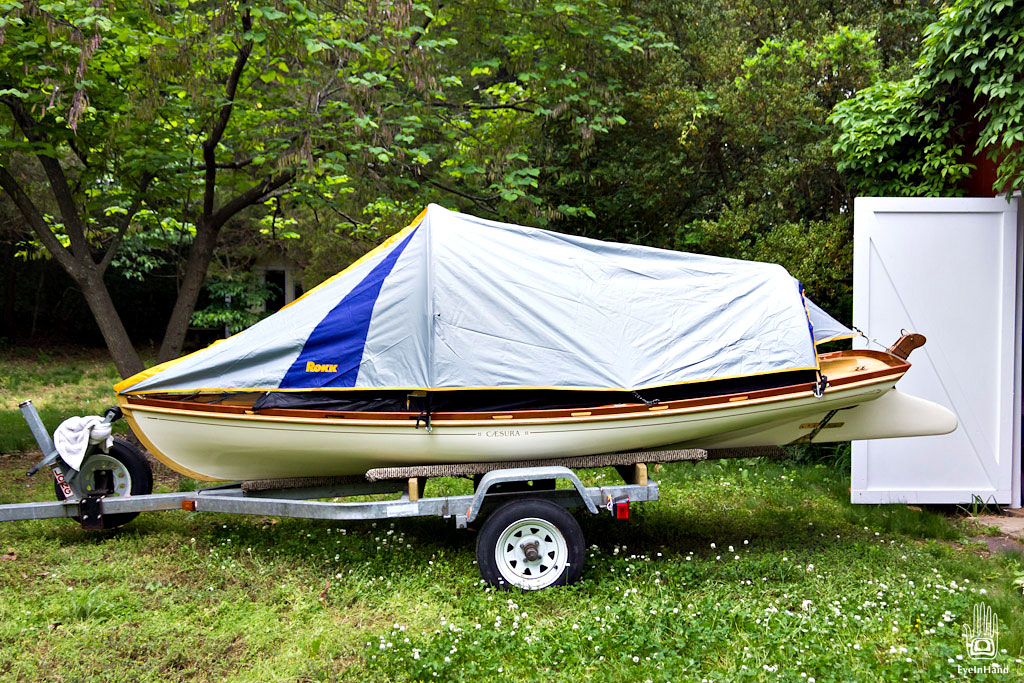 Tent on 2025 a boat